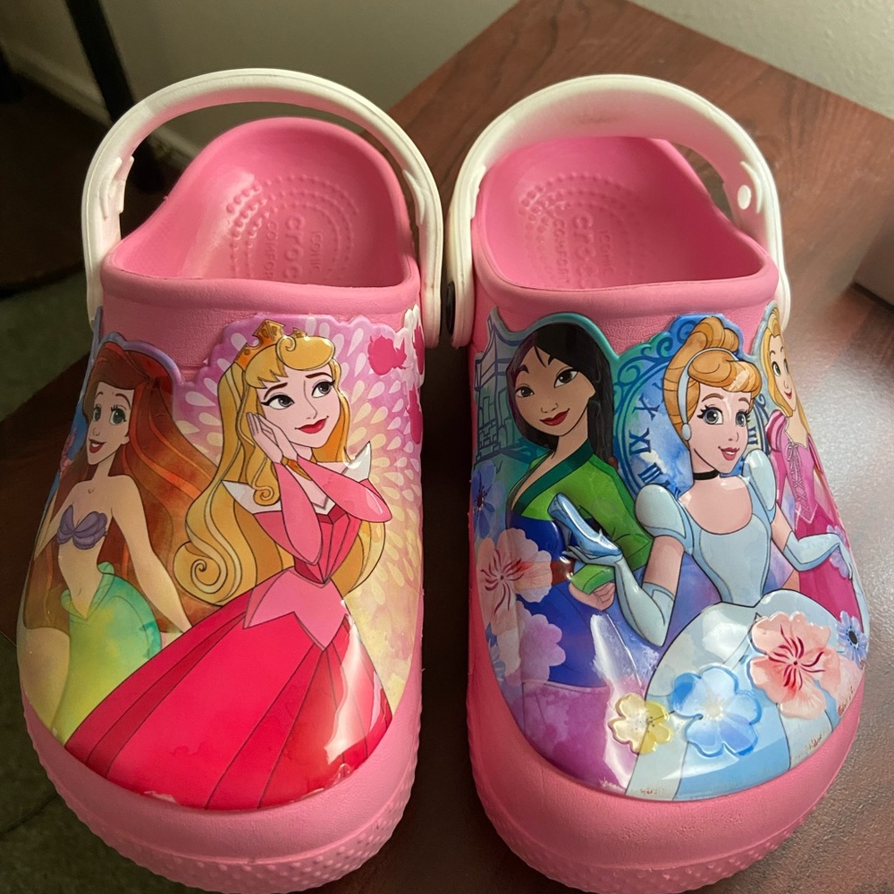 Disney princess crocs!